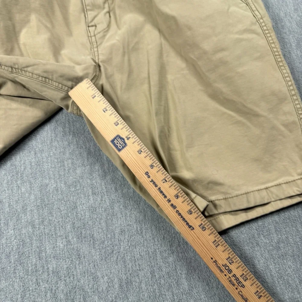 Lucky Brand Shorts Mens 34 Brown Saturday Stretch Chino Flat Front Flat Front